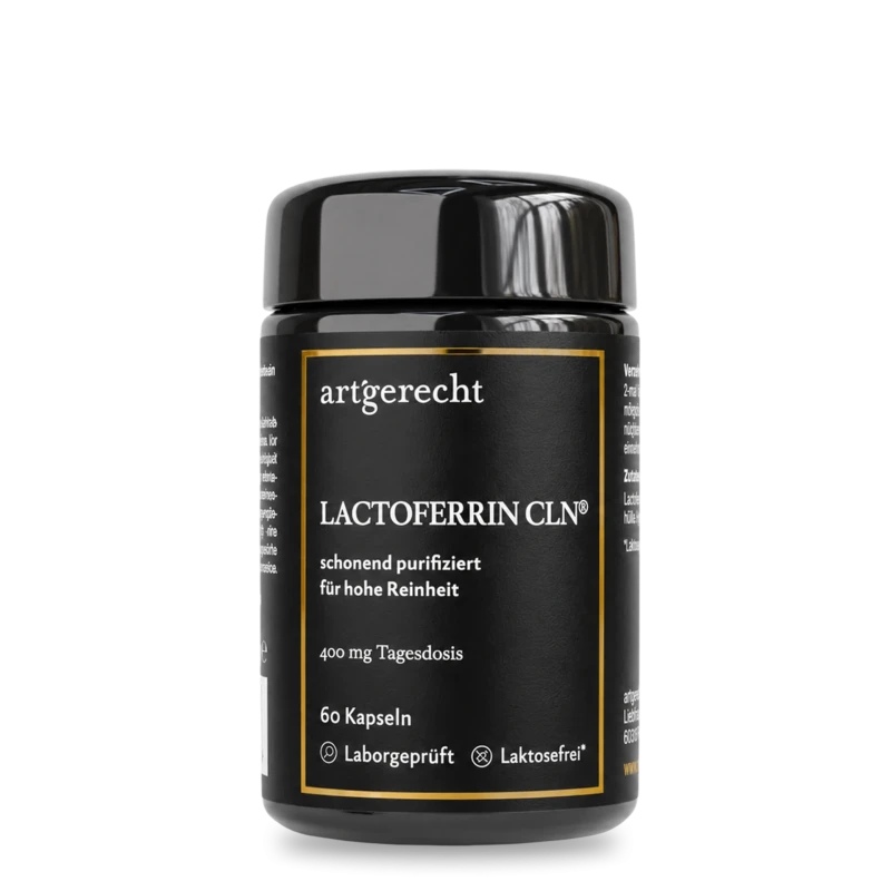 Foto ARTGERECHT Lactoferrin CLN 400 mg mit 60 Kapseln