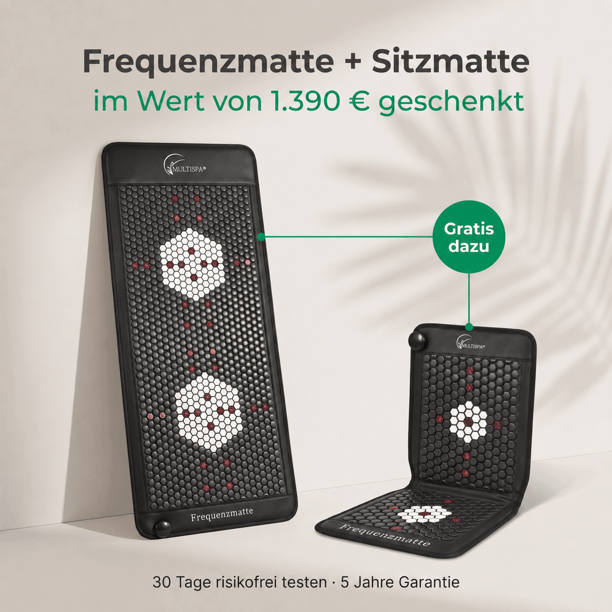 Foto MULTISPA Frequenzmatte mit Sitzmatte